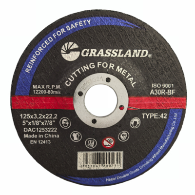 5 İnç Kesme Açılı Taşlama Makinesi İnce Kesme Diski 5" X 1/8" X 7/8" ISO