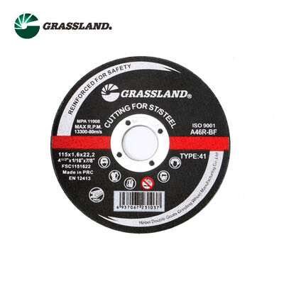 GRASSLAND 4.5" Paslanmaz Çelik Kesme Diskleri 115 X 1.6 (Paslanmaz Çeliklerin Kontaminasyonsuz Kesimi İçin)