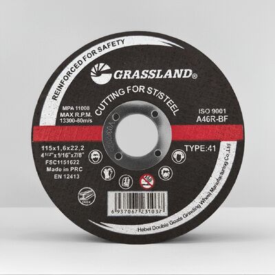GRASSLAND 4.5 Inox Cutting Disc 115 X 1.6 for Contaminant-Free Cutting of Inox