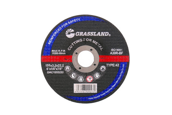 150mmX3.0mm Resin Bond Metal Aşındırıcı Taşlama Tekerleği