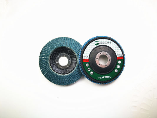 Paslanmaz Çelik 115mm Zirkonya Alüminyum Flap Zımpara Diskleri