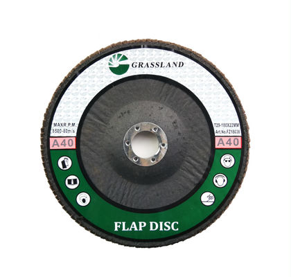 Temiz Çıkarma Alümina 180mm Aşındırıcı Flap Disk Tekerlek