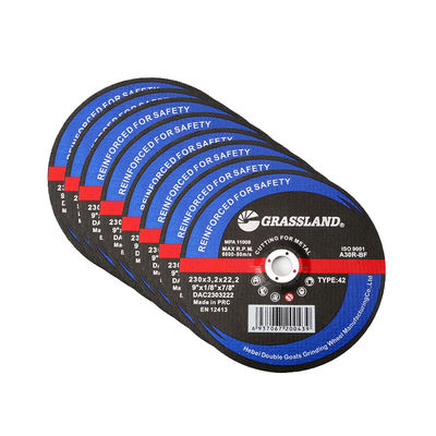 24 Grit 60 Grit 9 "X3mm Standart Karbon Çelik Alaşım Kesme Diski