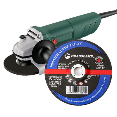 Metal İçin 180x6.0x22.2 7 İnç Açılı Taşlama Diskleri