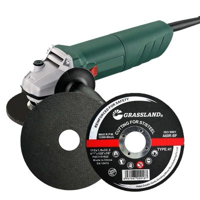 Metal Çelik Kesme için 115x1mm 24 Grit Açılı Taşlama Tekerleği