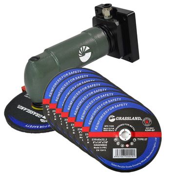 9 İnç Açılı Taşlama Diskleri 230mm X 6 X 22.2mm 3 Ağlar T27