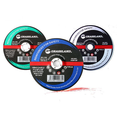 Açılı Taşlama için 180 Mm X 3 X 22 Metal 7&quot; X 1/8 X 7/8&quot; Zımpara Taşı