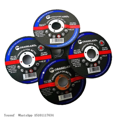 115x6x22.2mm MPA Zımpara Taşlama Diski Metal Kesme