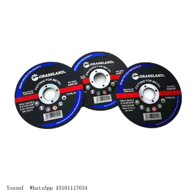 Açılı Taşlama için R Sertlik 125mm Aşındırıcı Metal Kesme Diskleri
