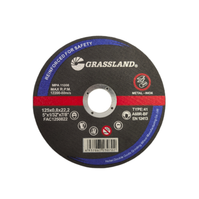 5 İnç Kesme Açılı Taşlama İnce Kesme Diski 5" X 1/32" X 7/8" ISO