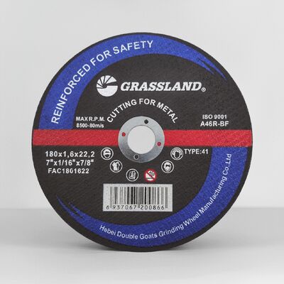 GRASSLAND 7 Metal Cutting disc 180 X 1.6 for Contaminant-Free Cutting of Metal