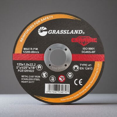 Ceramic Grain Cutting Dsic 125mm Thin Cutting Disc for Angle Grinder Resin Bonded Abrasive Wheel for Steel Stainless and Metal Cutting