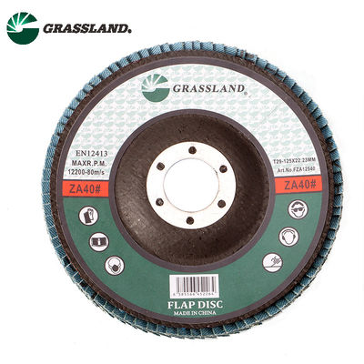 115mm 60 Grit Zirkonyum Açı Öğütücü Zımpara Flap Diski
