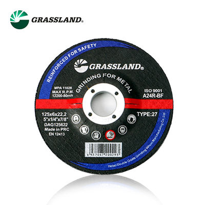 OTLAK 5 "Paslanmaz Çelik Kesimi İçin 125mm X 6mm X 22.2mm Metal Taşlama Diskleri (Kontaminasyonsuz)