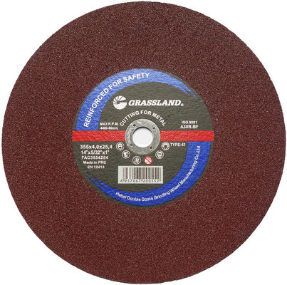En12413 Benzinli Testere 355mm Aşındırıcı Kırmızı Kesme Taşlama Taşı