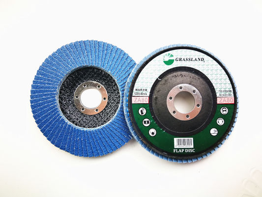 125mm 40 Grit 80 Grits Açı Öğütücü Parlatma Zirkonya Flap Diskleri
