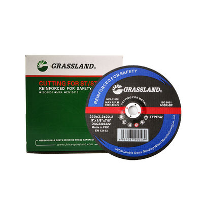 24 Grit 60 Grit 9 "X3mm Standart Karbon Çelik Alaşım Kesme Diski