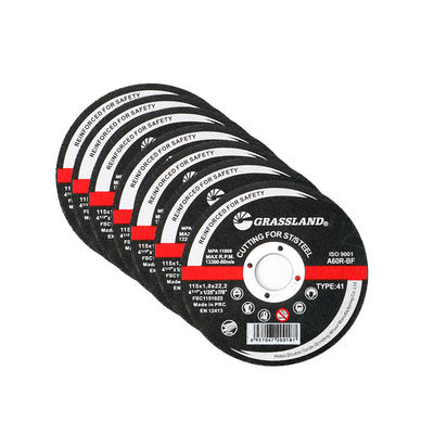 Düz Tip 4-1 / 2 "1mm 4,5 İnç Paslanmaz Çelik Kesme Diskleri