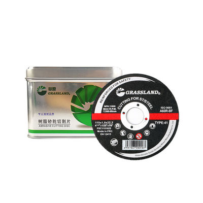 Düz Tip 4-1 / 2 "1mm 4,5 İnç Paslanmaz Çelik Kesme Diskleri