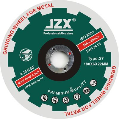 7 "X 1/4" X 7/8 "T27 Basık Merkez Çelik Taşlama Taşı