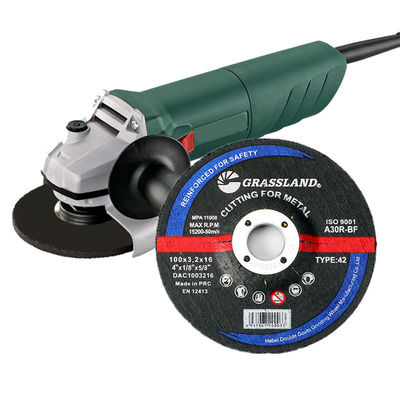 15300rpm Tip 1 100mm Açılı Taşlama Metal Taşlama Diski