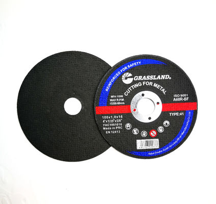 15300rpm Tip 1 100mm Açılı Taşlama Metal Taşlama Diski