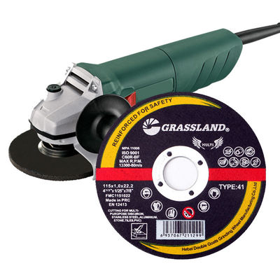 Paslanmaz Çelik için 30 Grit 115x1mm Aşındırıcı Kesme Diski