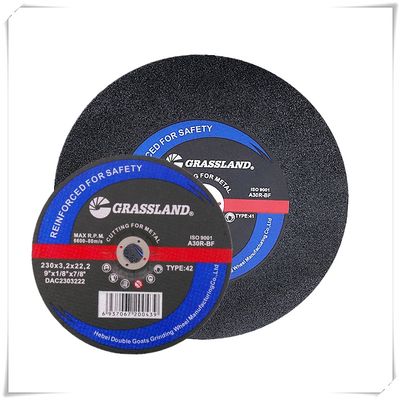 9 In 230mm All Steel En12413 230x3.2x22 Aşındırıcı Metal Kesme Diskleri