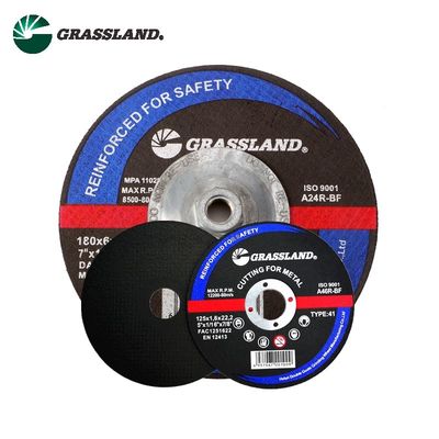 5 İnç Güçlendirilmiş Fiberglas Metal Kesme Diskleri 125 X 3.2 X 22Mm