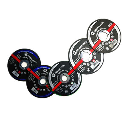 Otlak Aşındırıcı 80M / S Öğütücü Çelik Kesme Diski Tekerlek 125x6x22 Karbon Çelik için